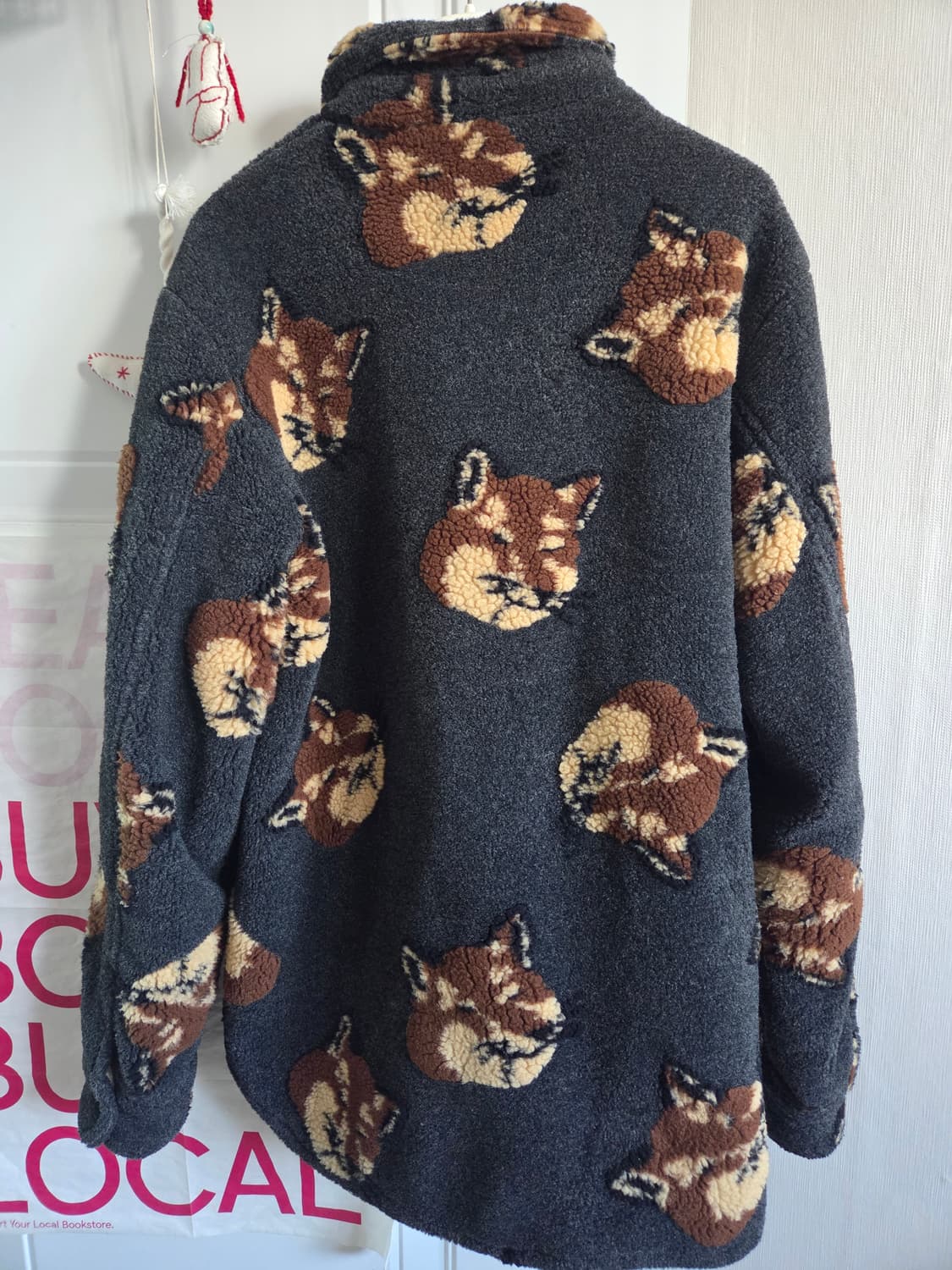 메종키츠네 뽀글이 자켓 L 상품이미지2