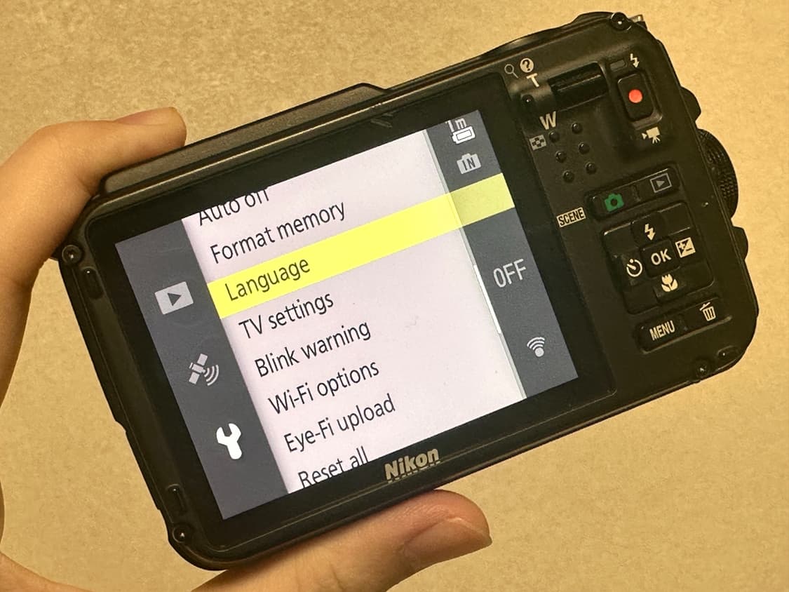 니콘 쿨픽스 AW110 오렌지 상품이미지9