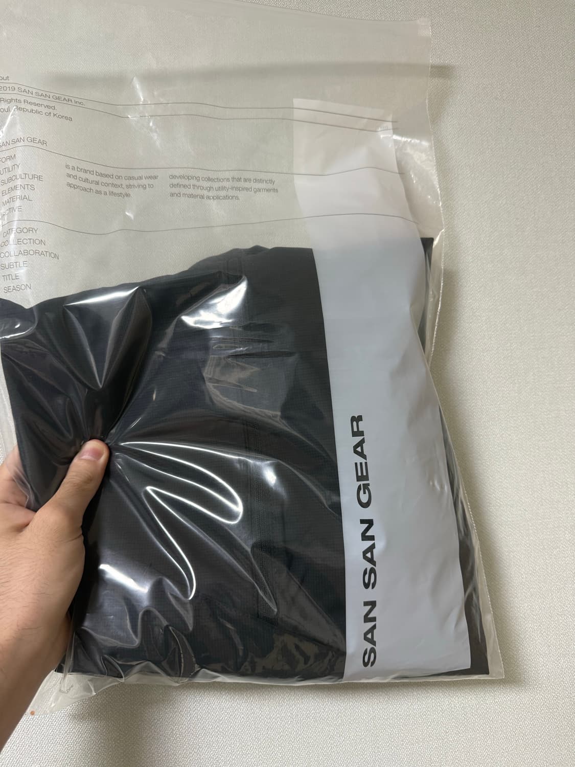 26ss 산산기어 쉬프트 자켓 (2) 새상품 상품이미지7