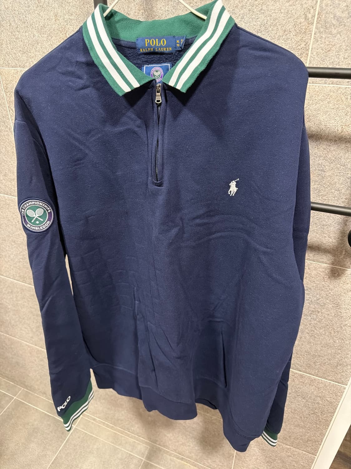 윔블던 폴로 칼라 스웨트셔츠 상품이미지1