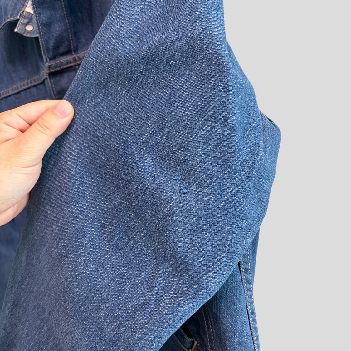 (L)60-70s Sears Roebucks 셀비지 워크 데님 자켓 상품이미지6