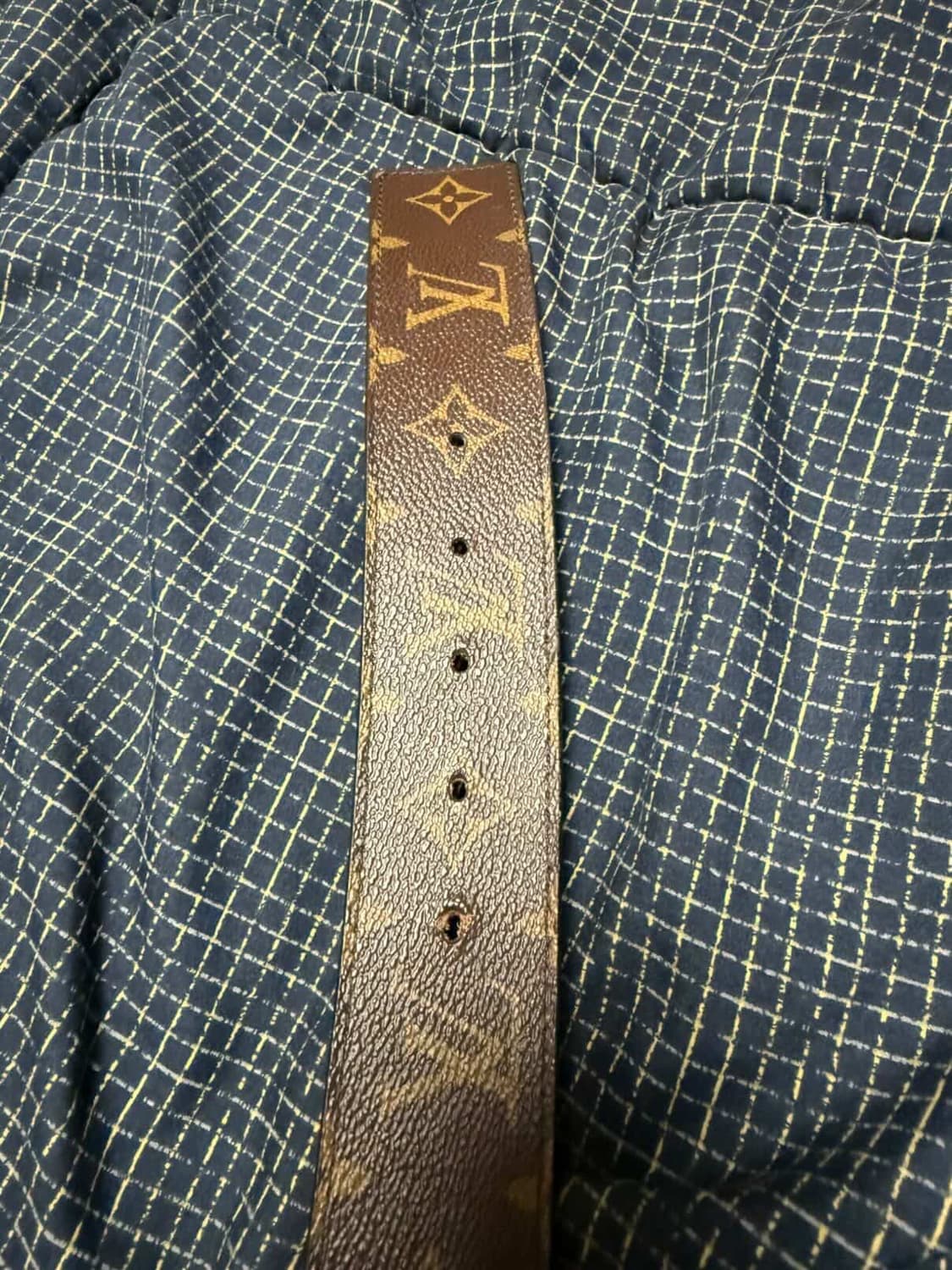 (105/40) 루이비통 이니셜 리버서블 모노그램 벨트 상품이미지3