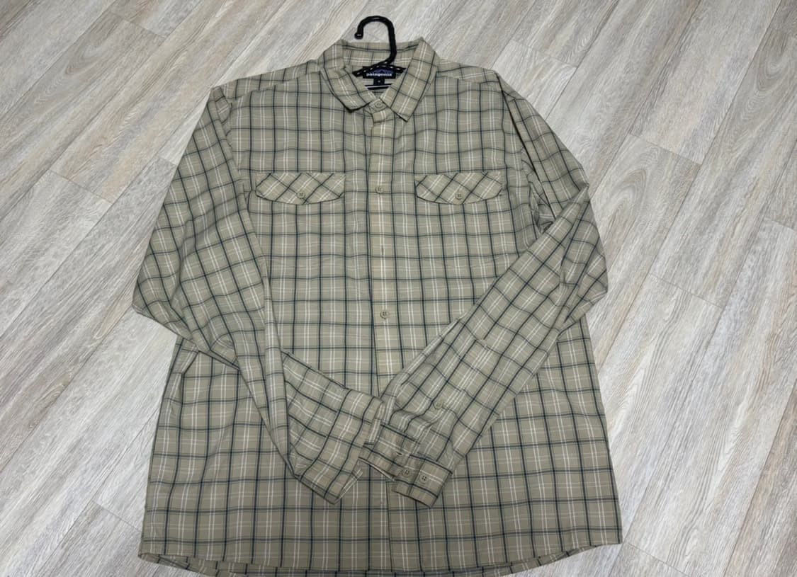 파타고니아 체크 셔츠 상품이미지2