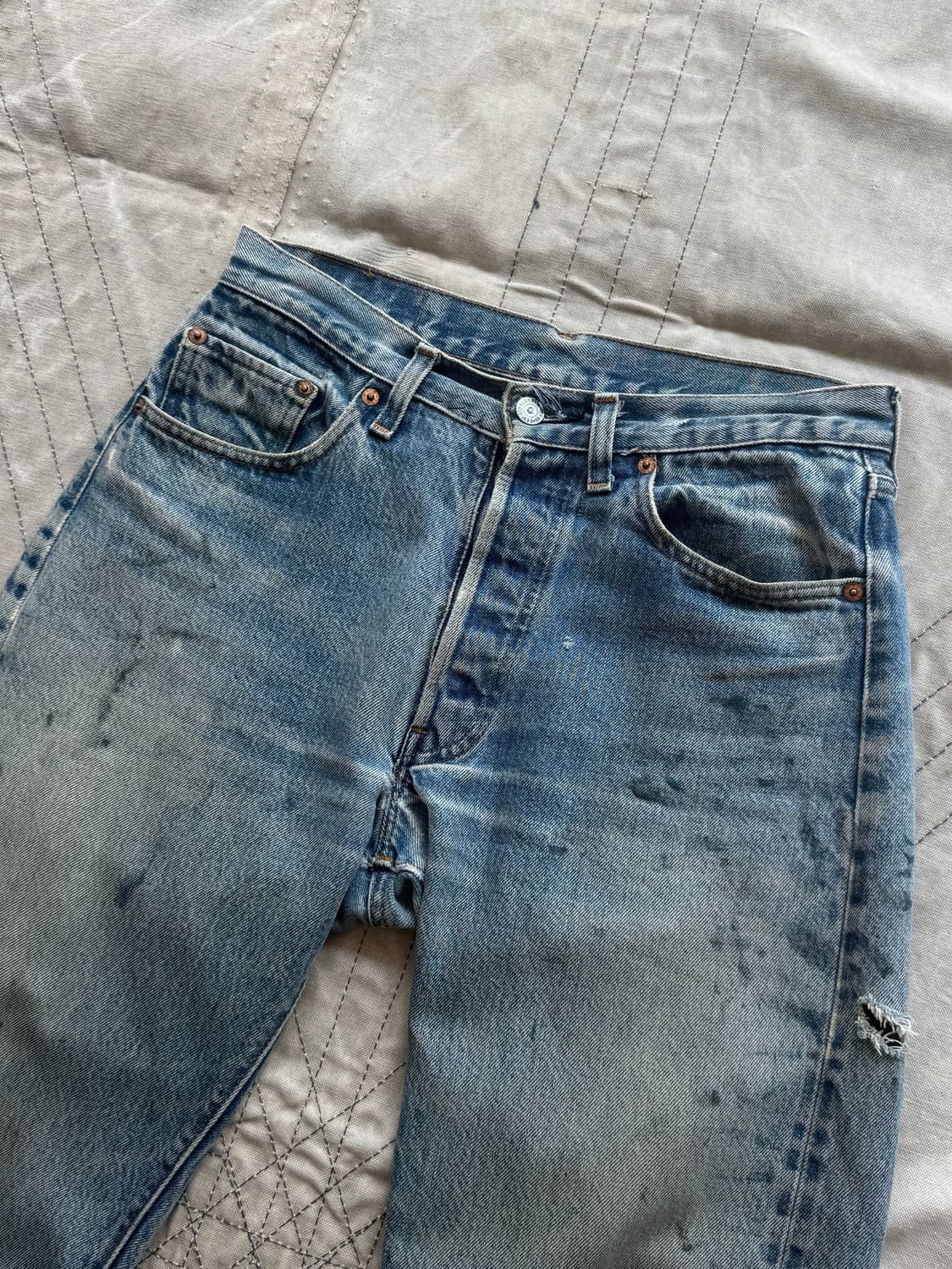 80s Levis 501 Selvedge Denim Pants 상품이미지2