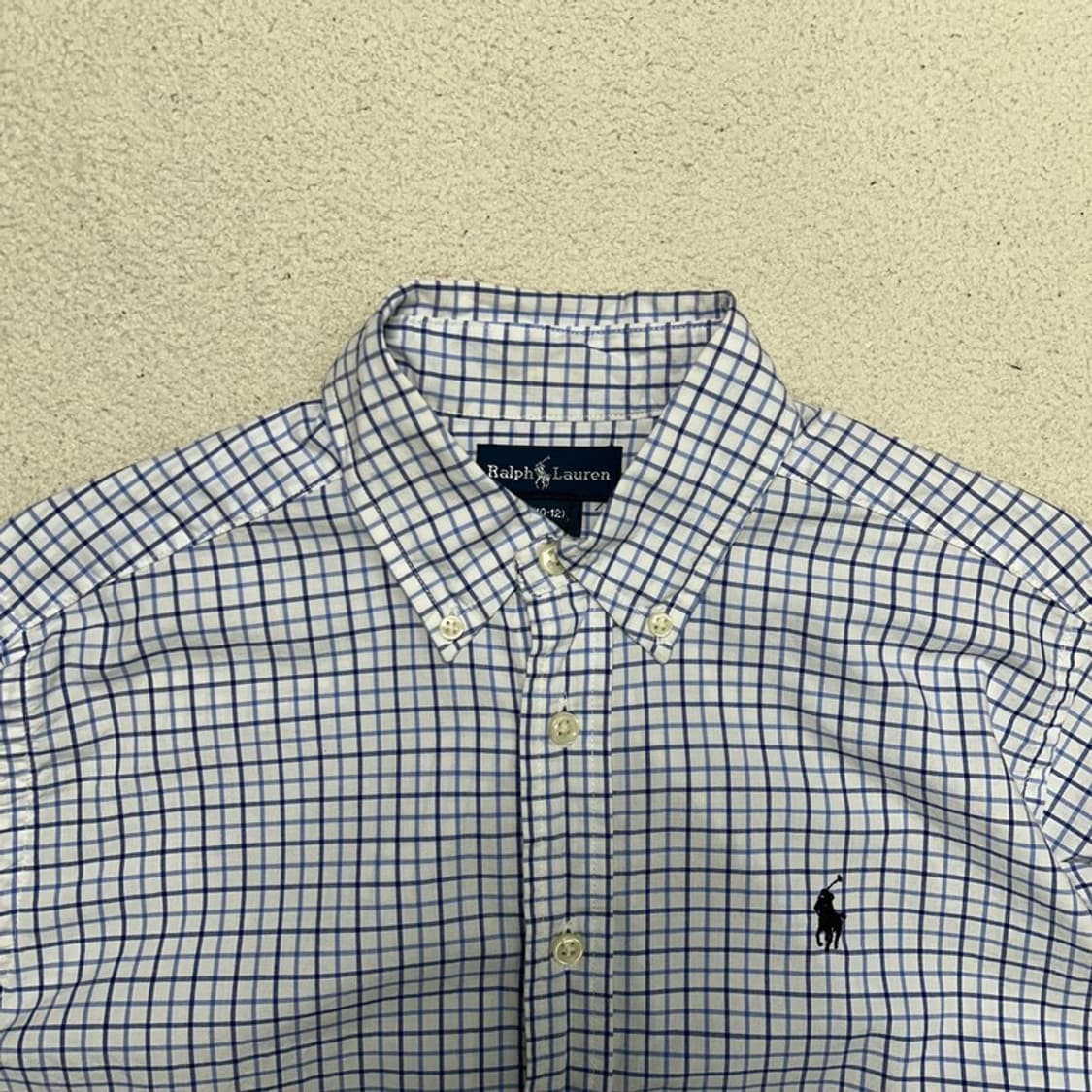 폴로랄프로렌 클래식 체크 셔츠 M (10-12) 상품이미지4