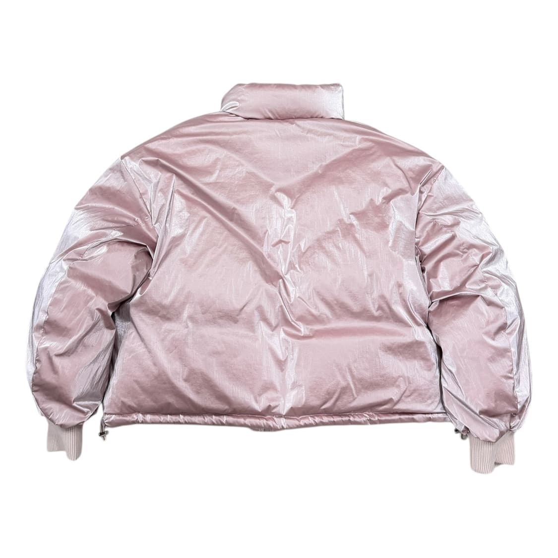 EMIS 이미스 러스터 리버시블 양면 다운 자켓 패딩 핑크 M 상품이미지4