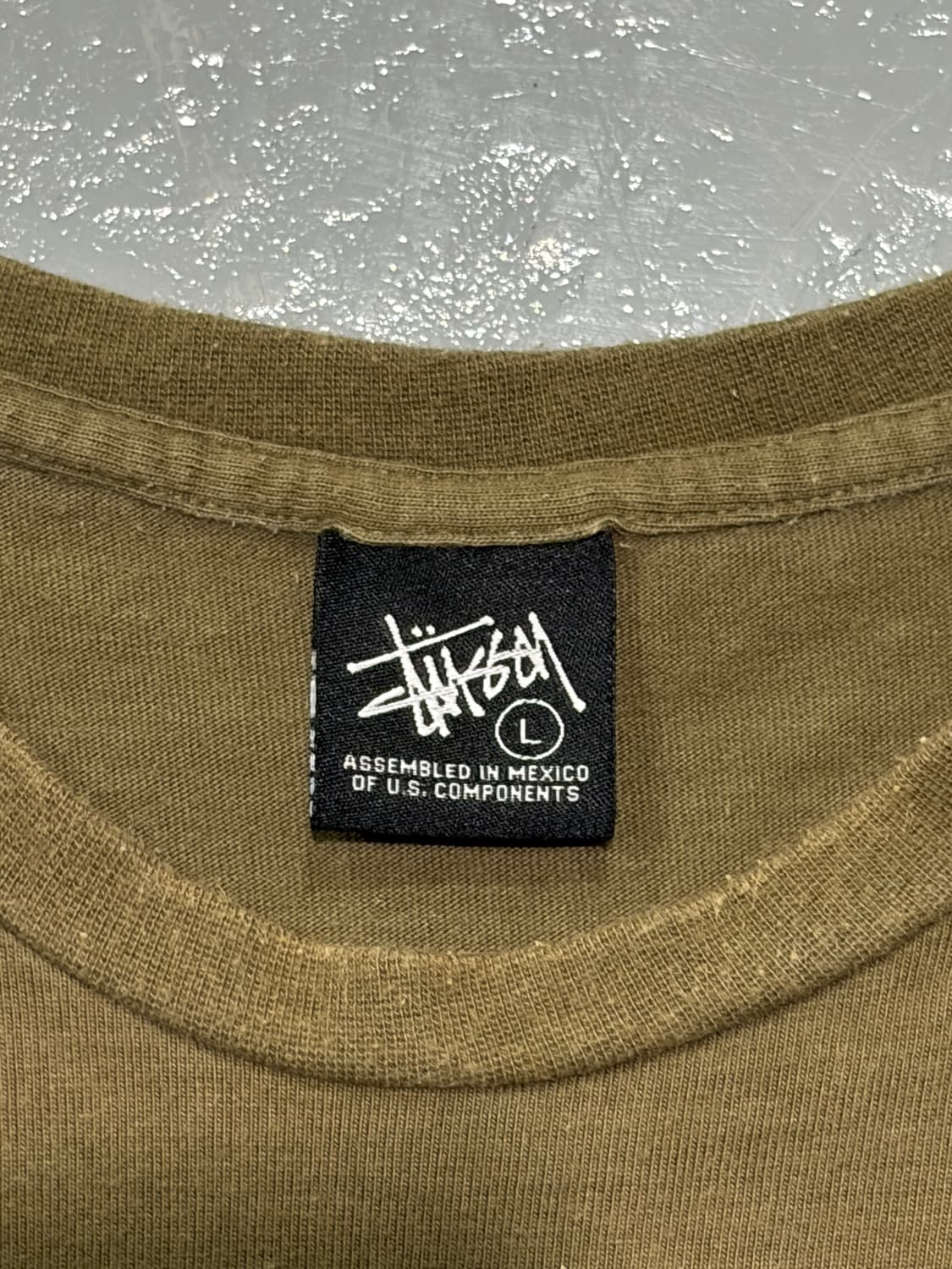 Old Stussy(스투시) 자마이카 S로고 반팔 티셔츠 상품이미지3