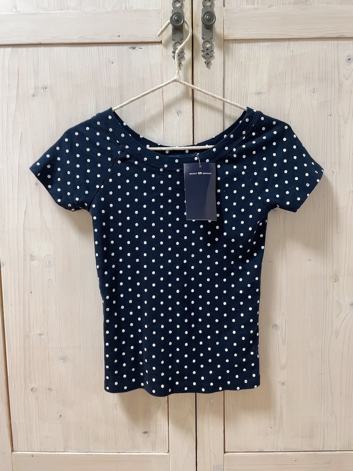 브랜디멜빌 네이비 반팔 티셔츠 새상품 상품이미지1