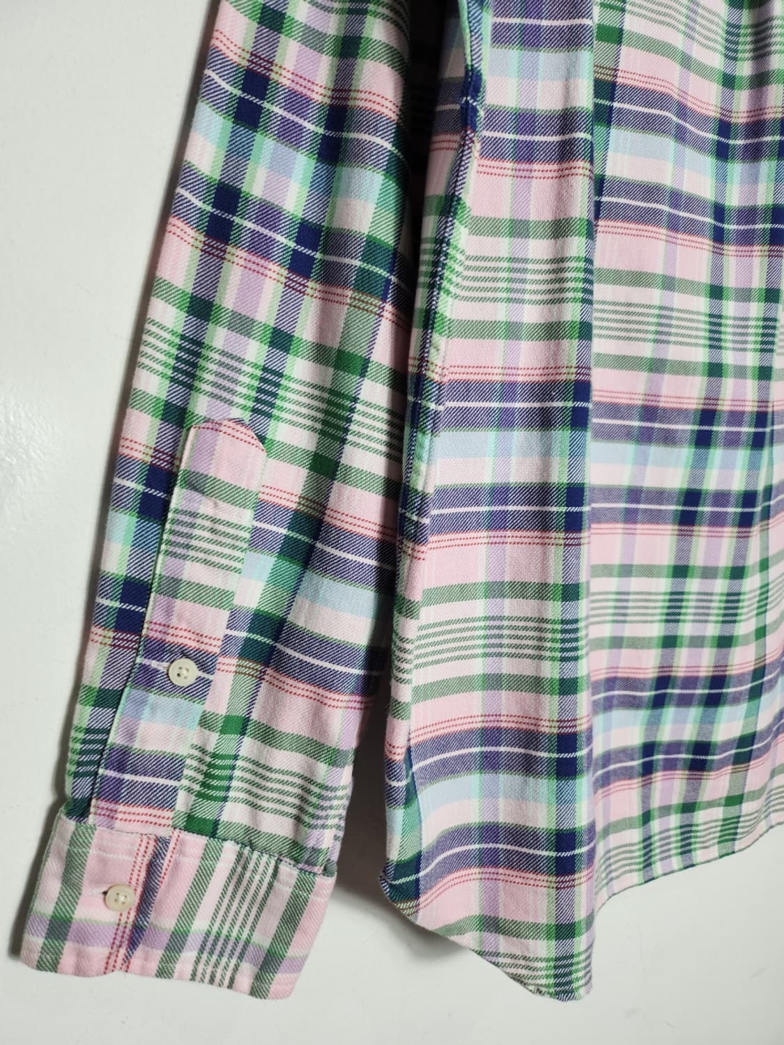 L 폴로 랄프로렌로렌 체크셔츠 상품이미지5