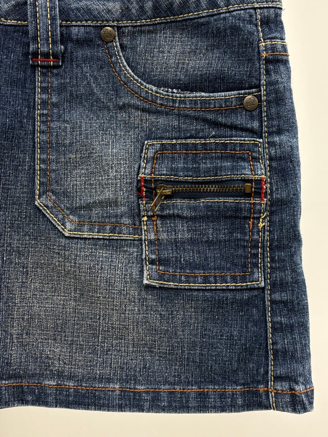 빈티지 데님 y2k 스커트 상품이미지7