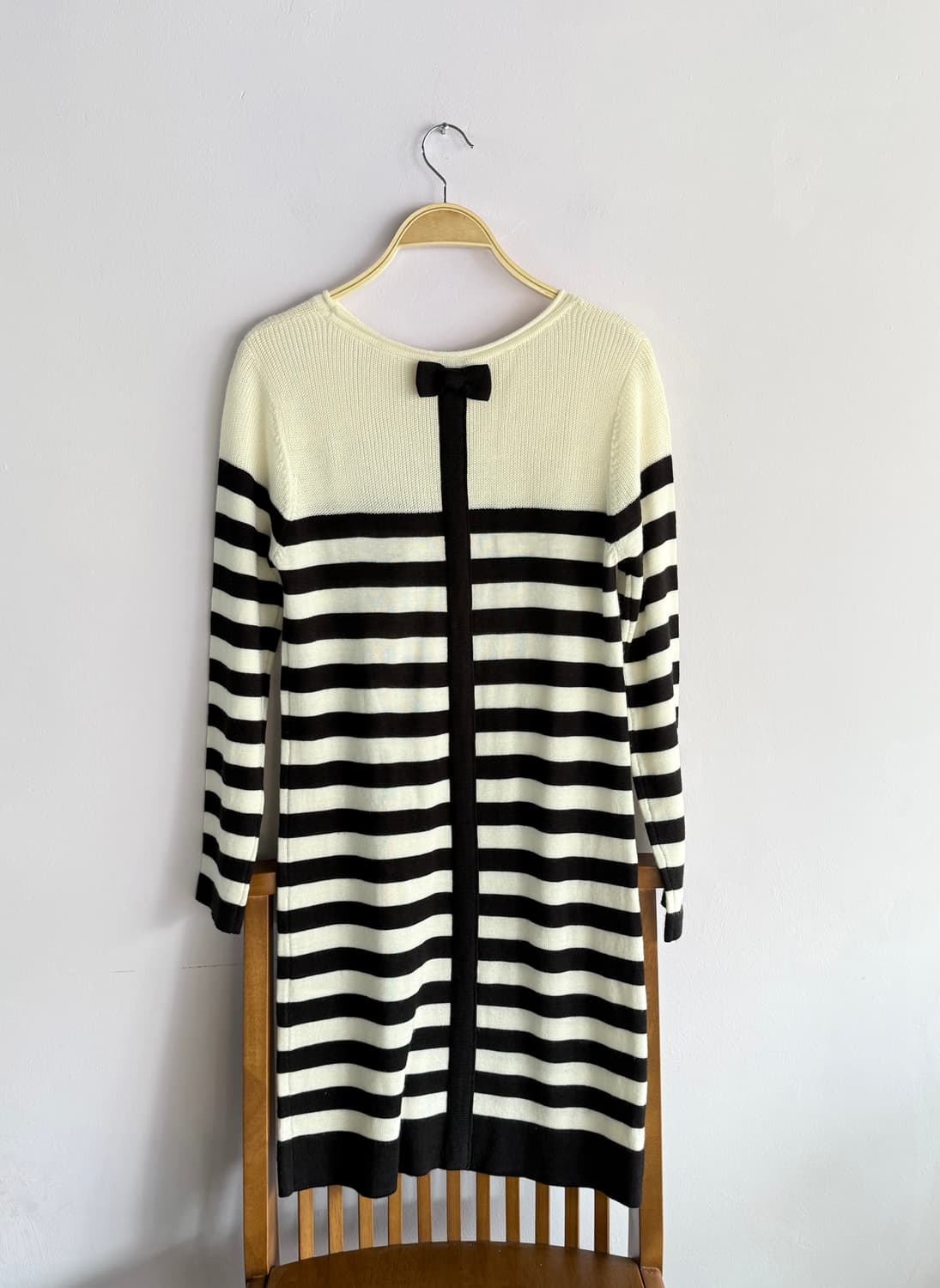 빔즈하트 리본 니트원피스 상품이미지6