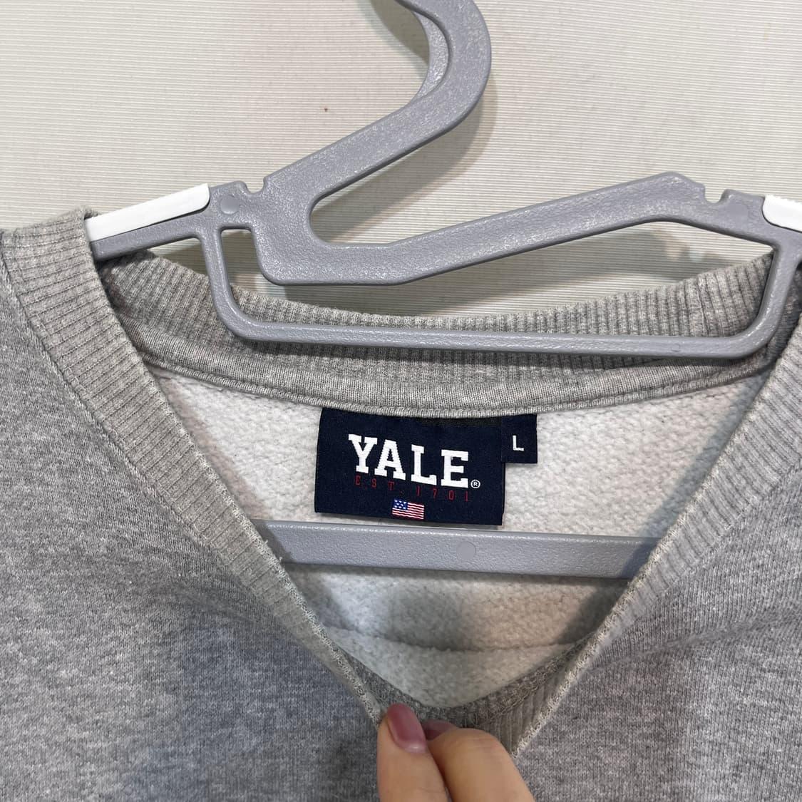 예일 남성 기모 맨투맨 L 상품이미지2