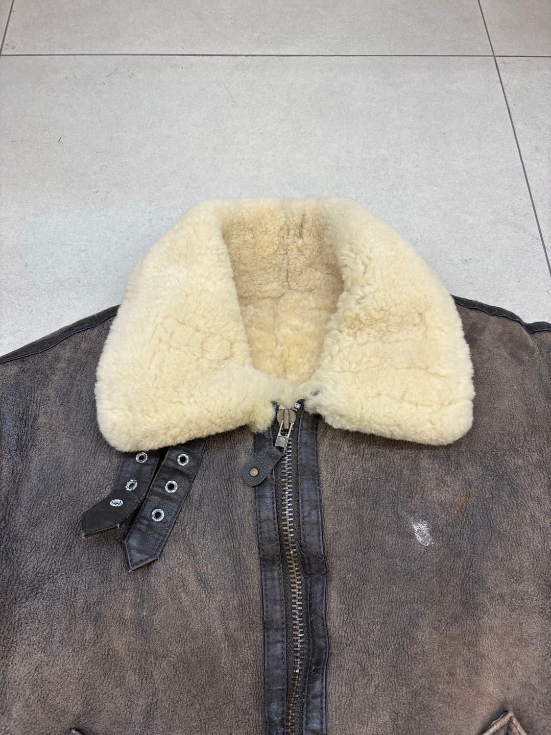 B-3 양털 무스탕 재킷 상품이미지3