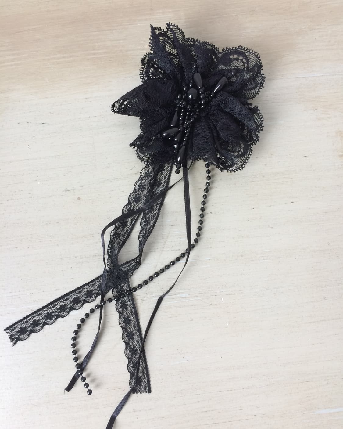 lace beads corsage 상품이미지1