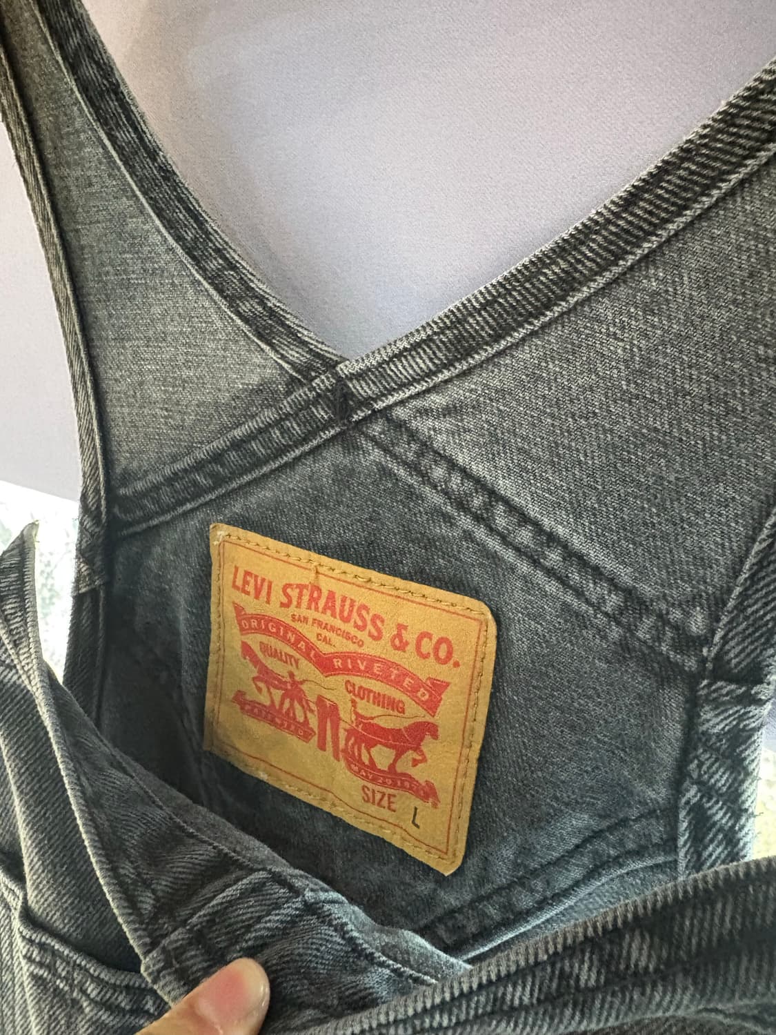 리바이스 워크 멜빵 팬츠 상품이미지7