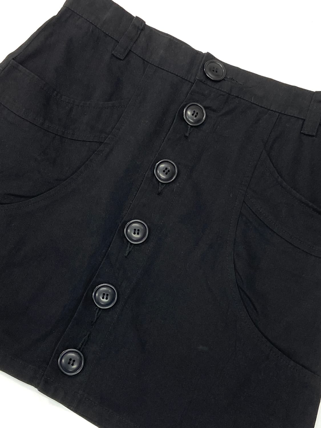 Sunao kuwahara black button skirt 상품이미지6