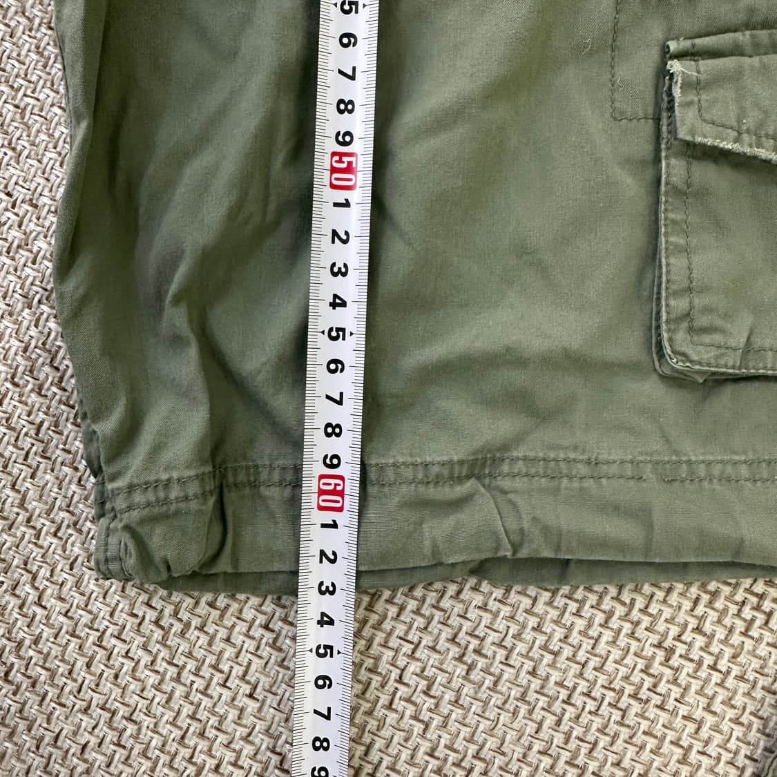 실측확인 빈티지 카고 반바지 팬츠 0413D 상품이미지6