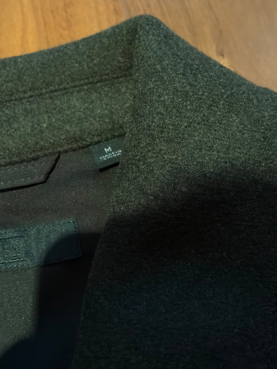 유니클로U 싱글칼라쇼트블루종 새상품 상품이미지3