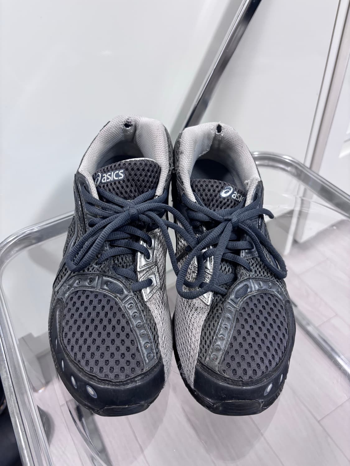 아식스 x 키코 코스타디노브 젤 소켓 인피니티 다크 그레이 255 상품이미지2