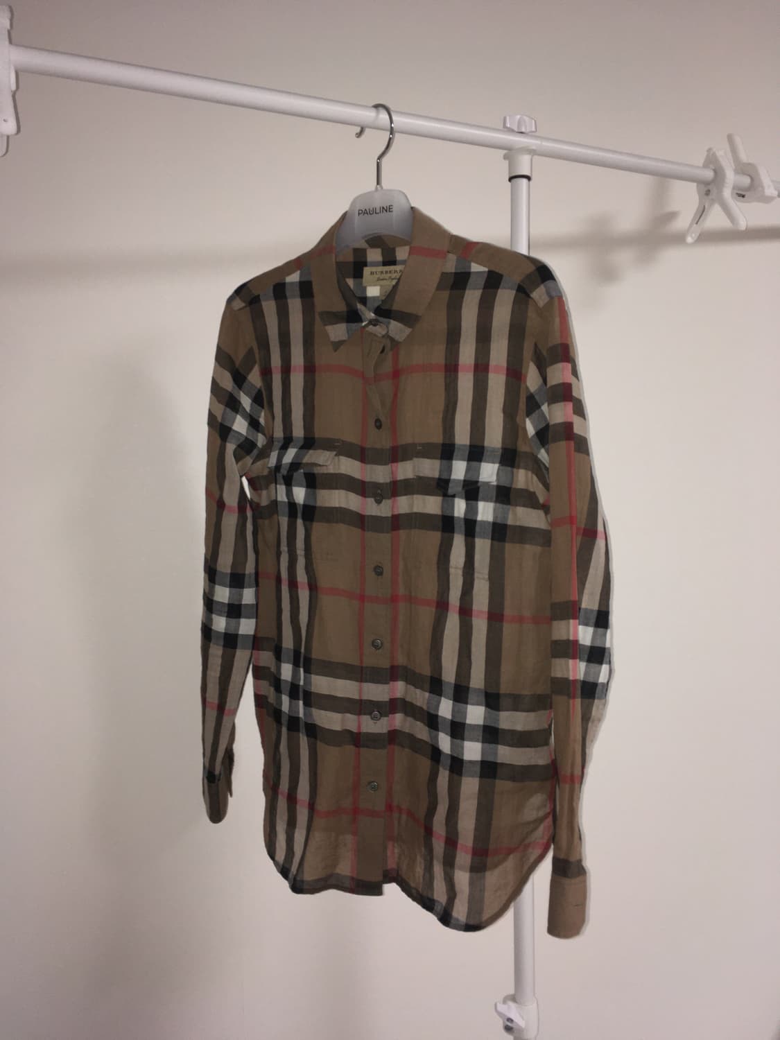 버버리우먼 셔츠 상품이미지2