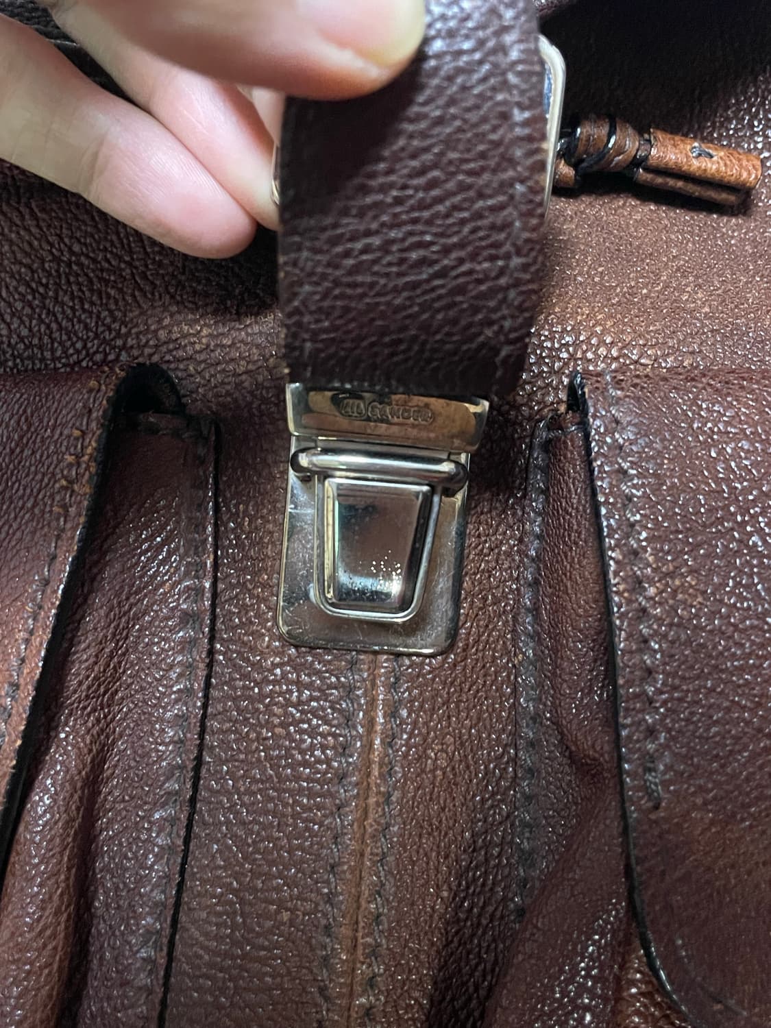 질샌더 레더 백팩 상품이미지4