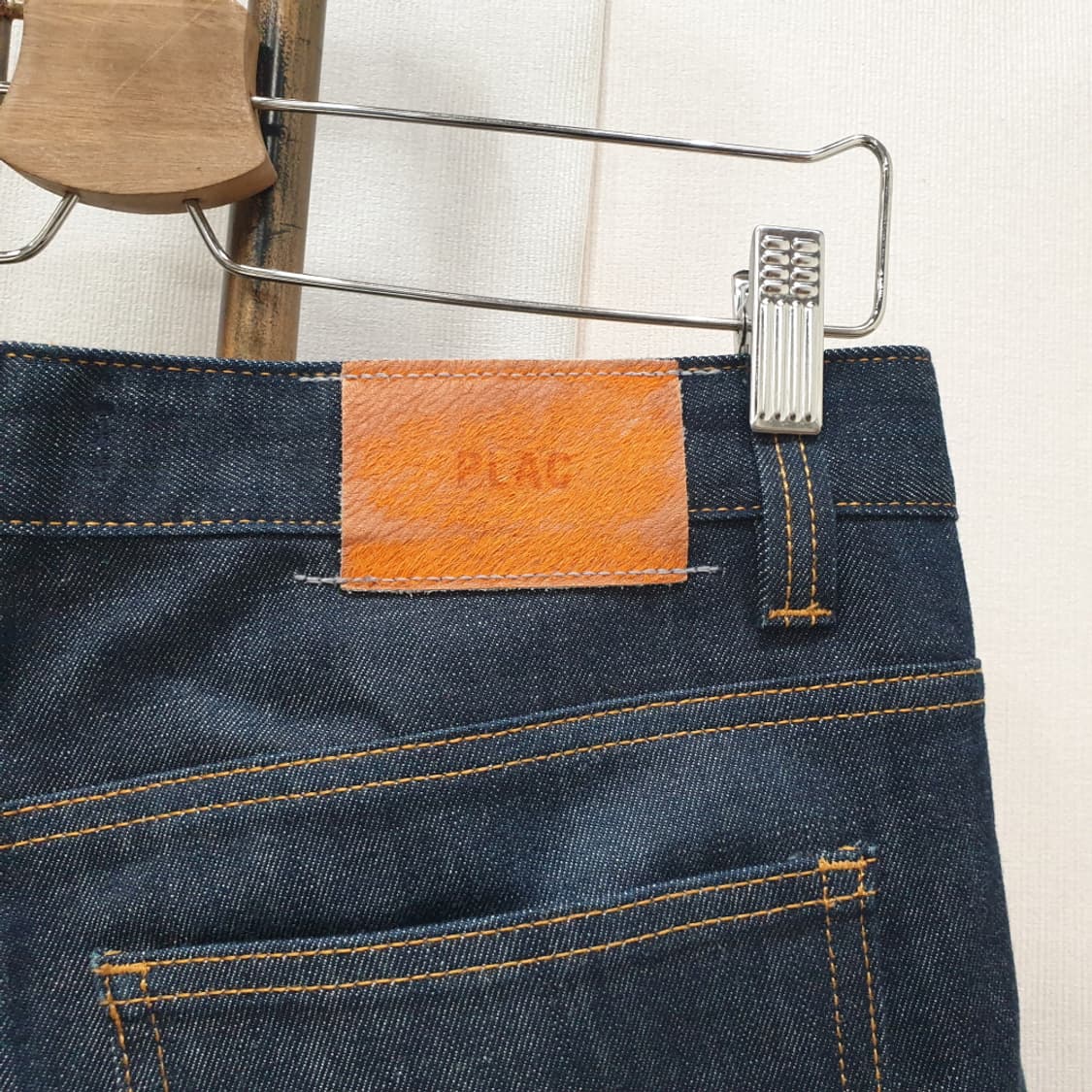 플랙진 남성 생지 베를린 051 RAW 청바지 33 상품이미지4