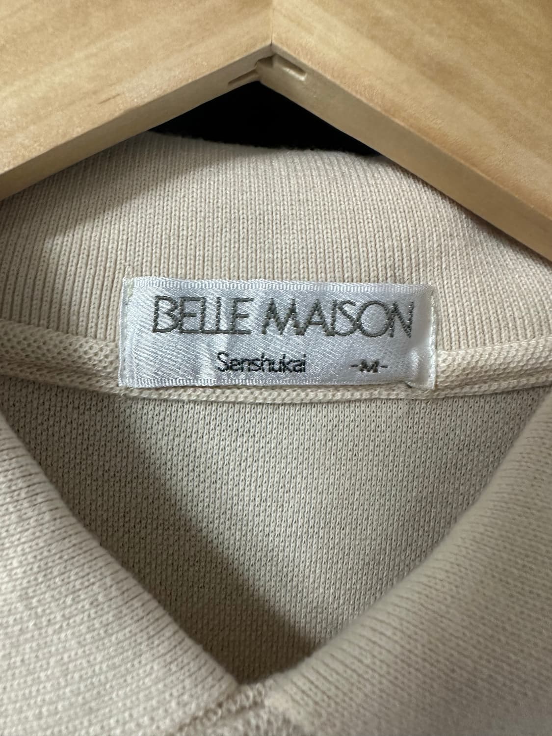 벨메종(BELLE MAISON) 일본 빈티지 아트 프린팅 폴로셔츠 M 상품이미지4