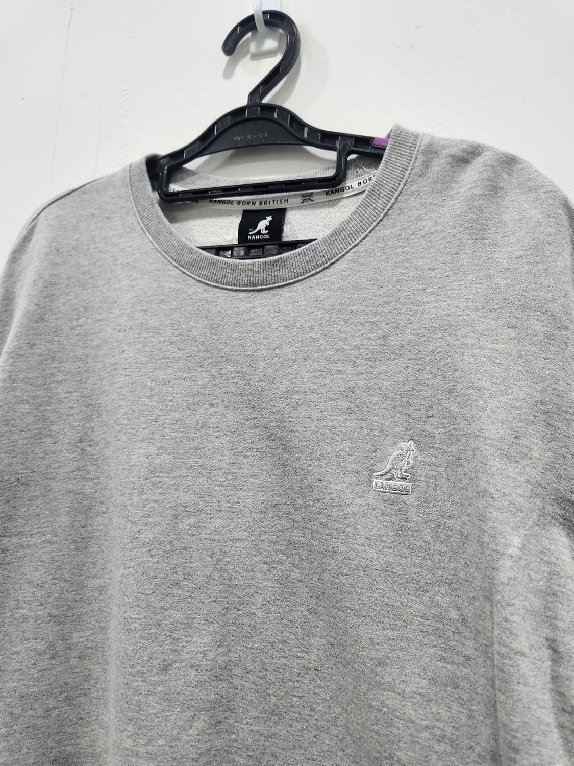 캉골(Kangol)  그레이 맨투맨 남성 100사이즈 상품이미지2