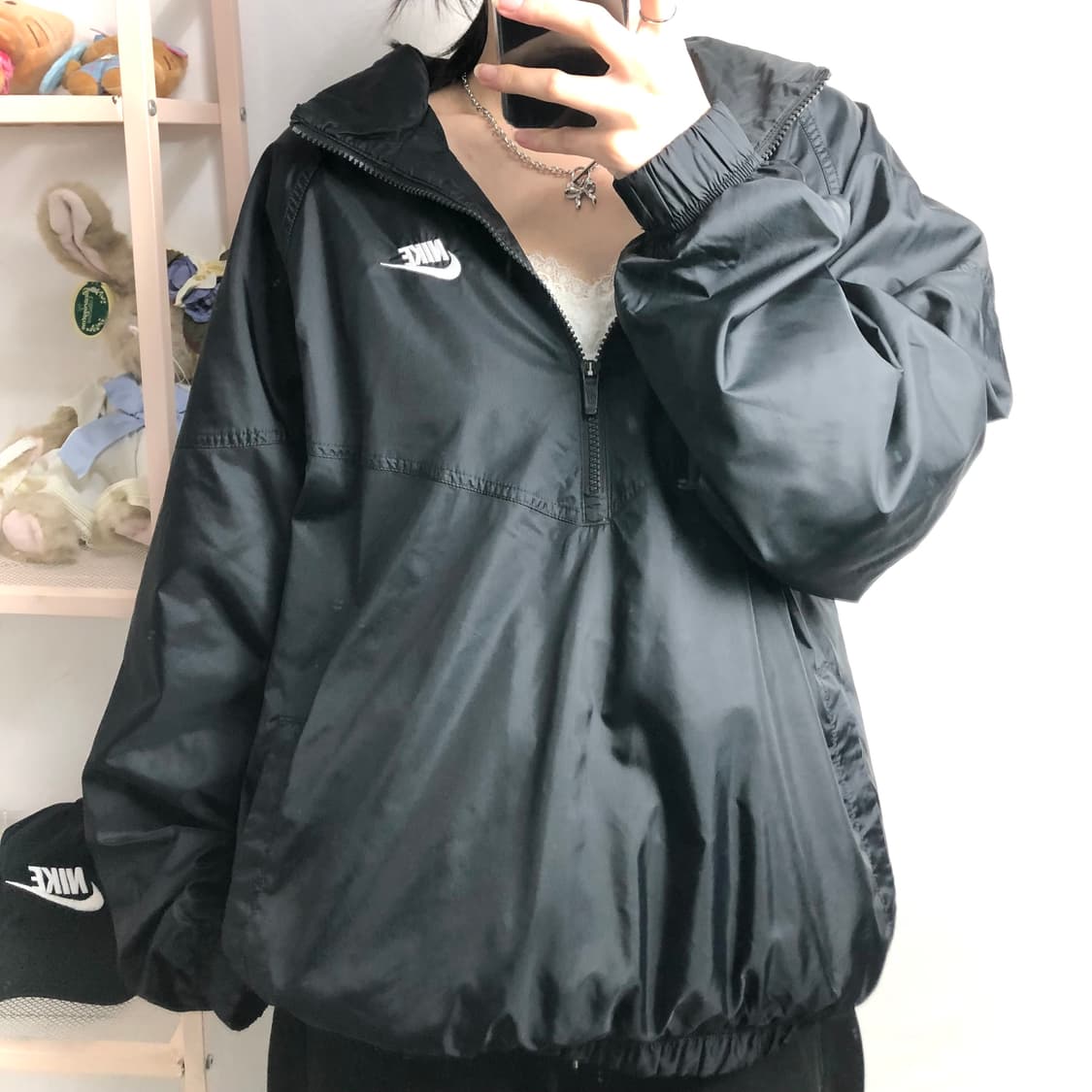 나이키 동그리 새상품급 반집업 바람막이 상품이미지3