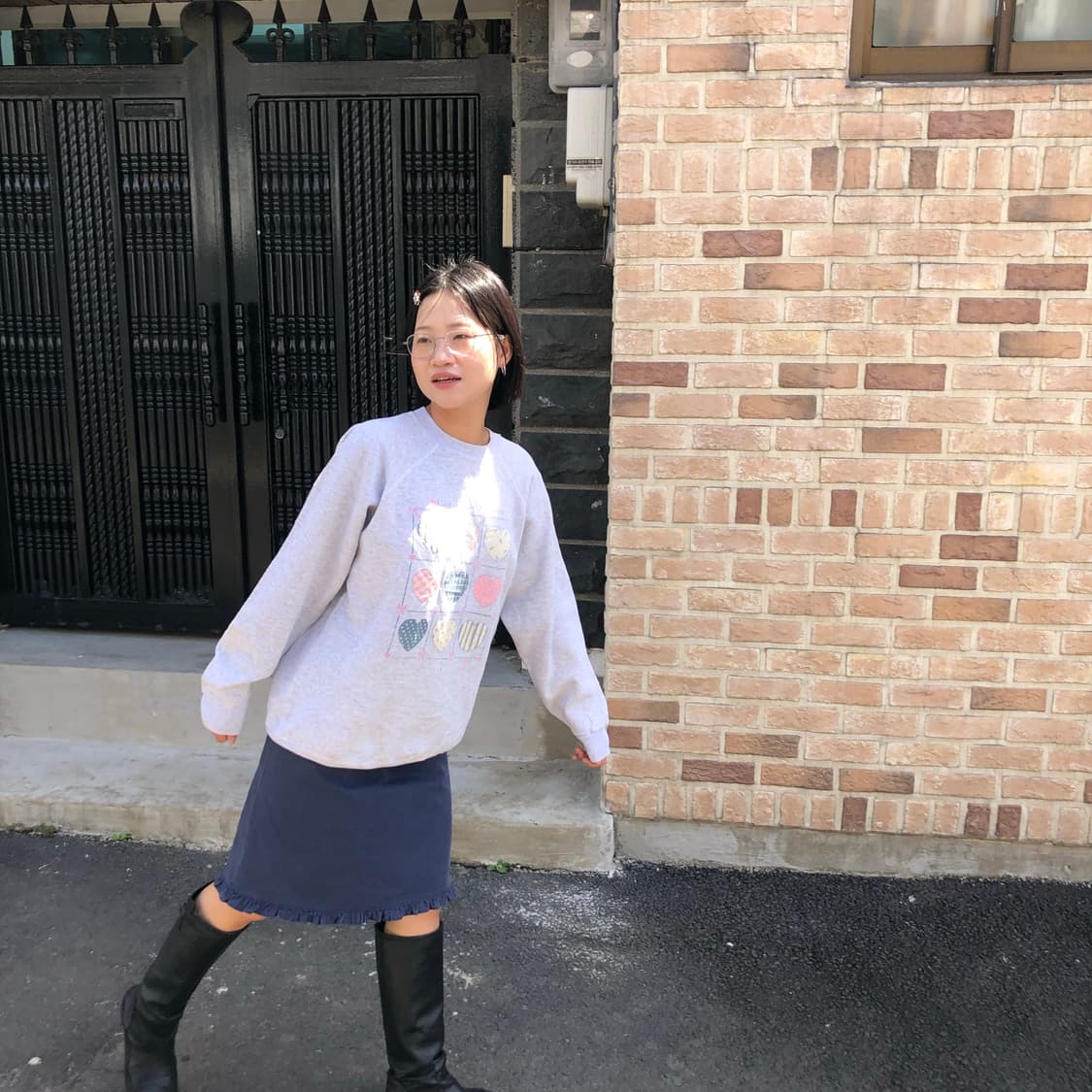 90s USA HANES Sweat Shirt 미국생산 스웻셔츠 맨투맨 상품이미지5