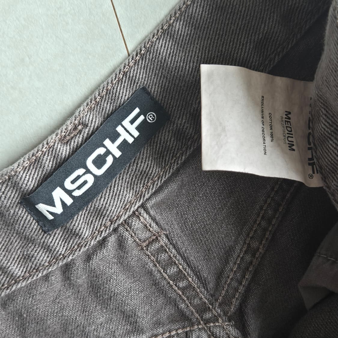 브라운 MSCHF 배기 진  상품이미지5