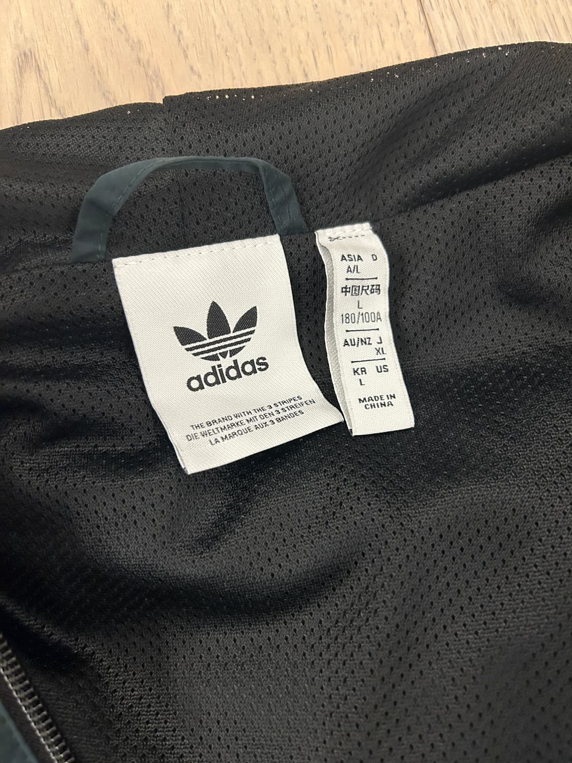 아디다스 오리지널 컬러블록 바람막이 집업 후드 자켓 KC3125 상품이미지3