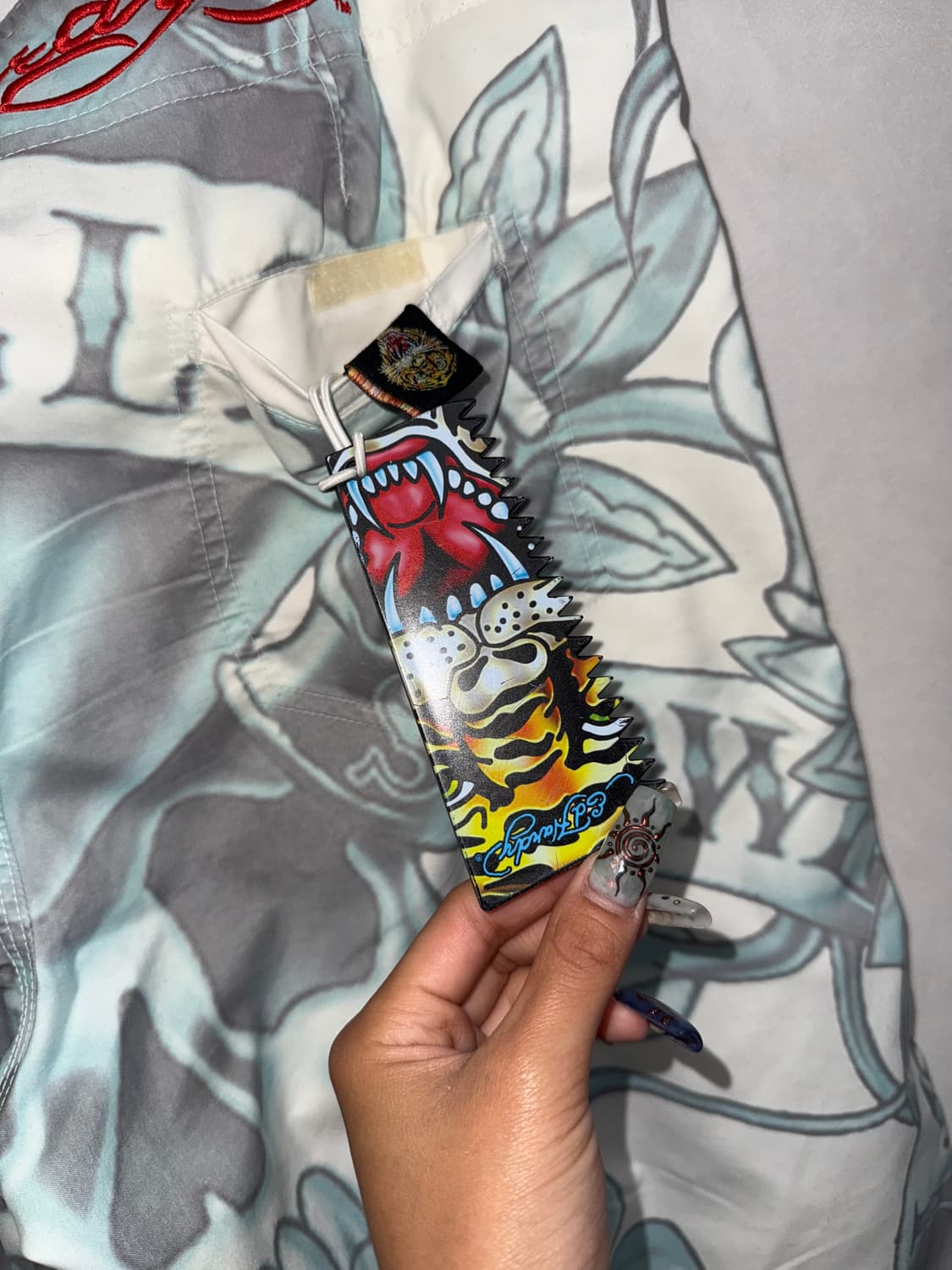 Ed Hardy oldschool punk skull swim pants 상품이미지5