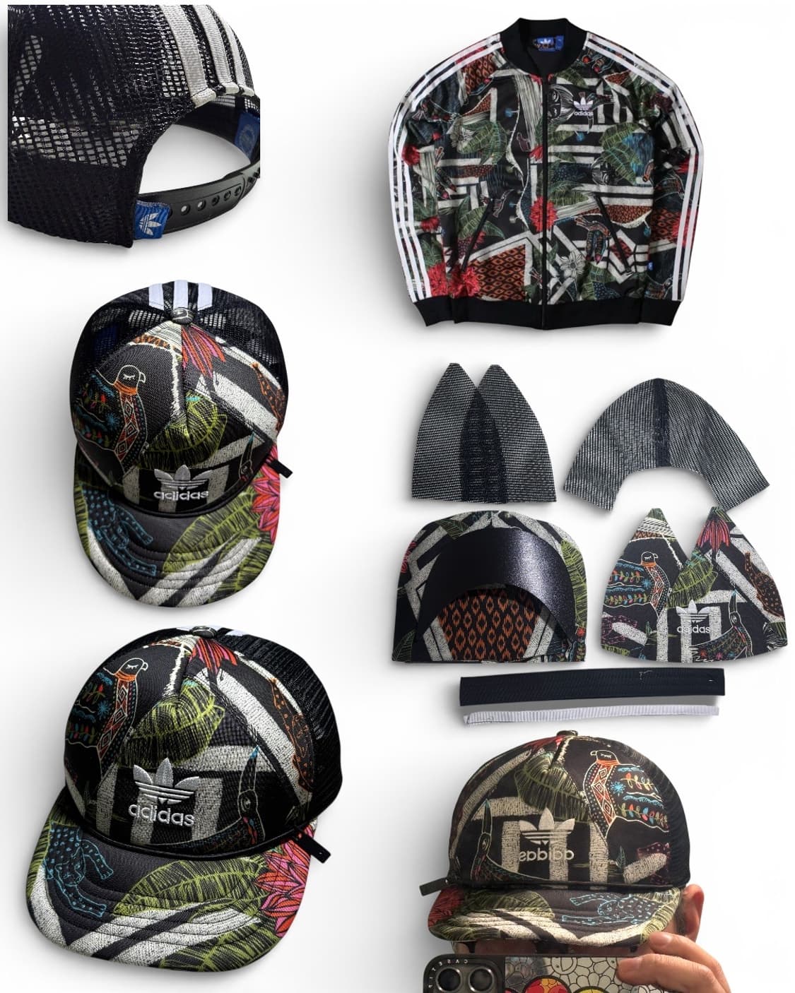 [Upcycing] 아디다스 커스텀 트러커캡 상품이미지1