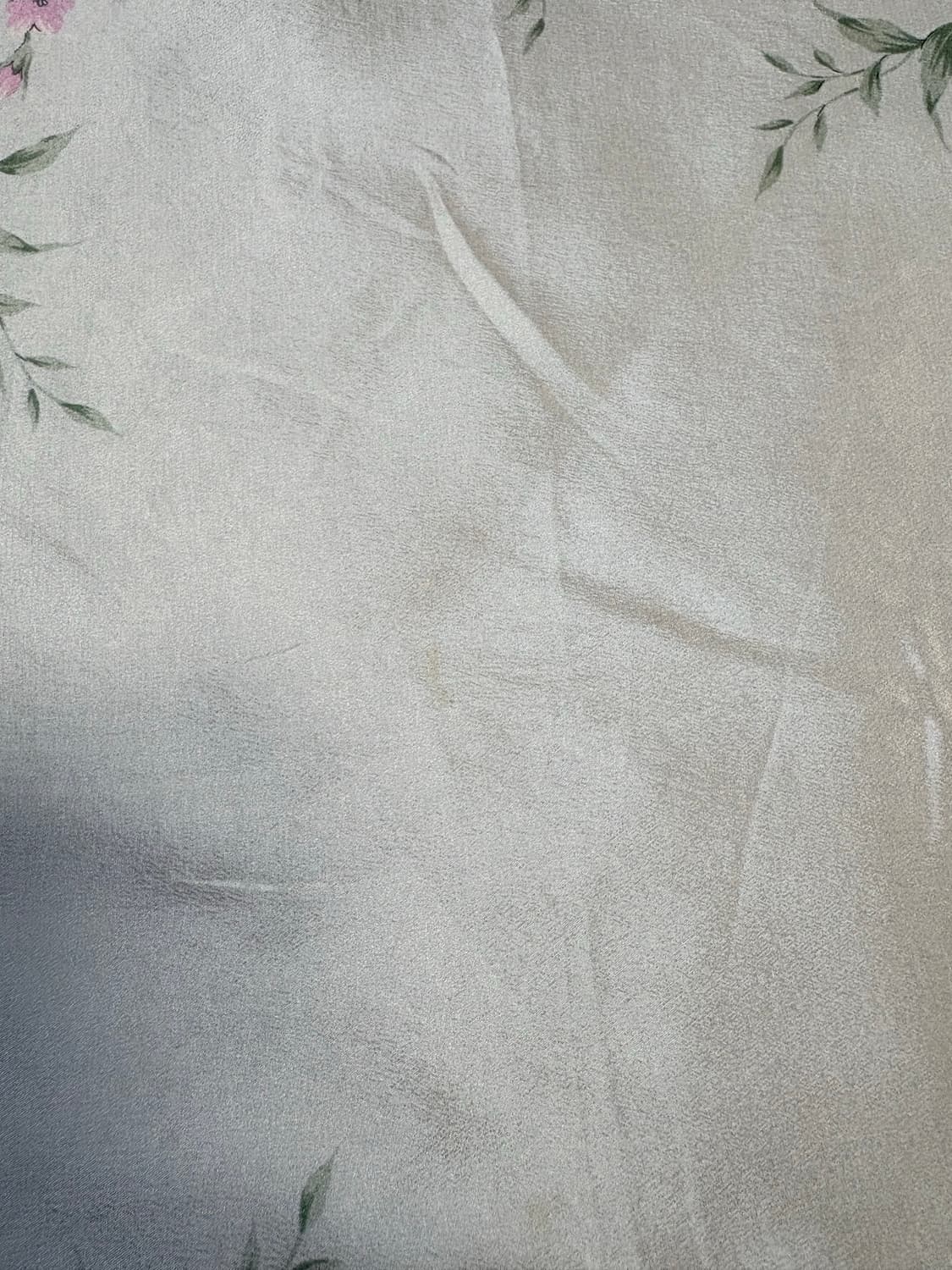 [정품] 입생로랑(YSL) 빈티지 플라워 쁘띠 스카프 상품이미지5