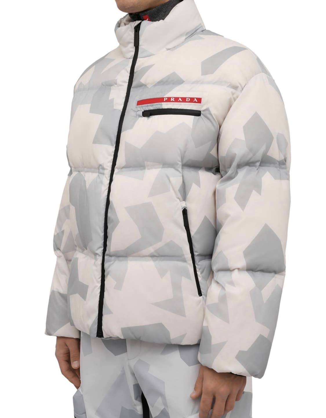 프라다 리네아로사 리나일론 카모 패딩 상품이미지3