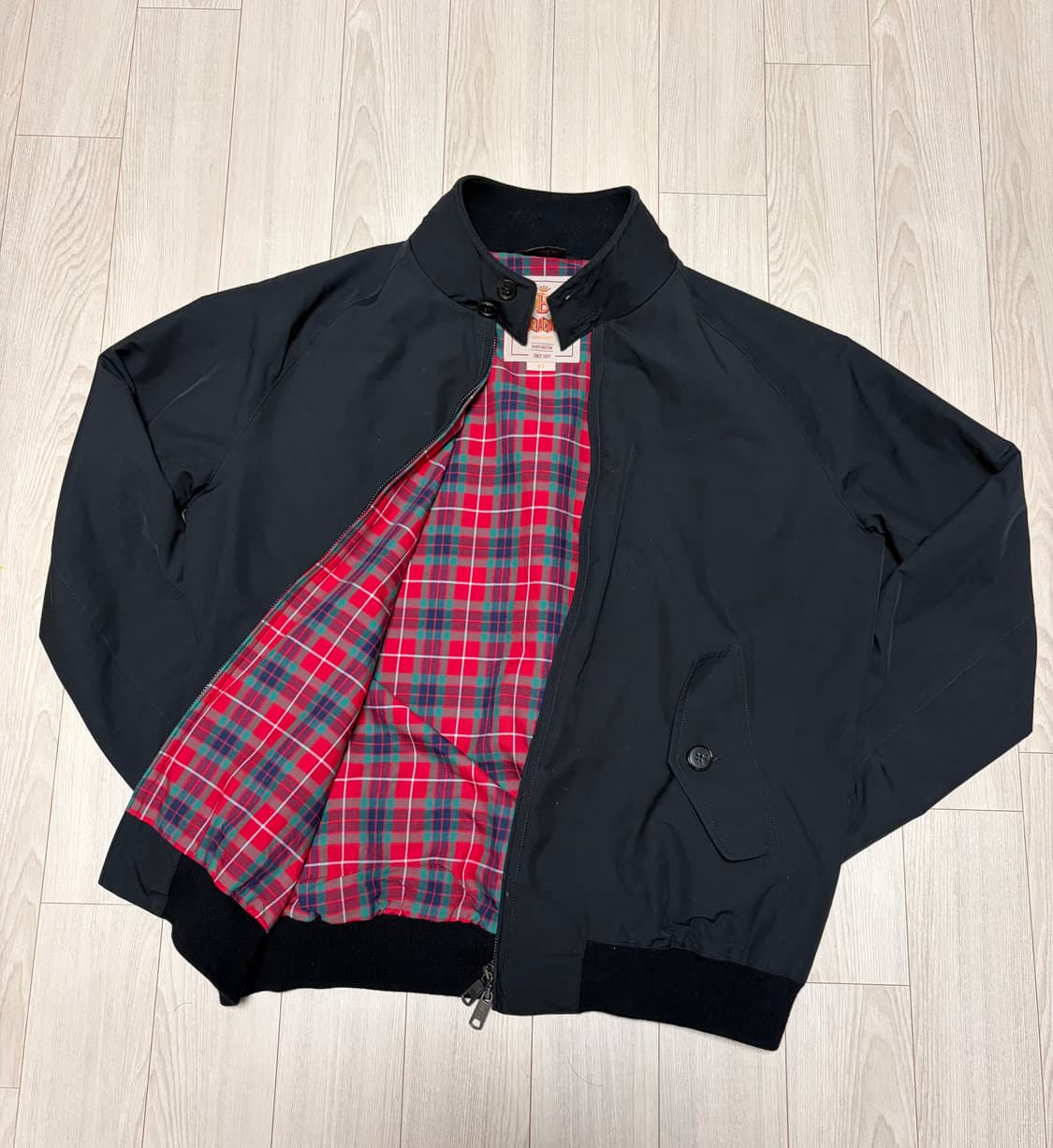 Baracuta g9 클래식 해링턴 자켓 black 상품이미지1