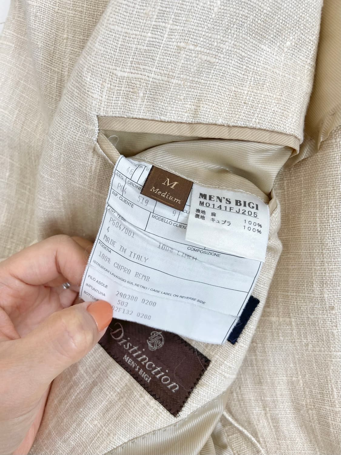 Boglioli Linen 2B Blazer 상품이미지7