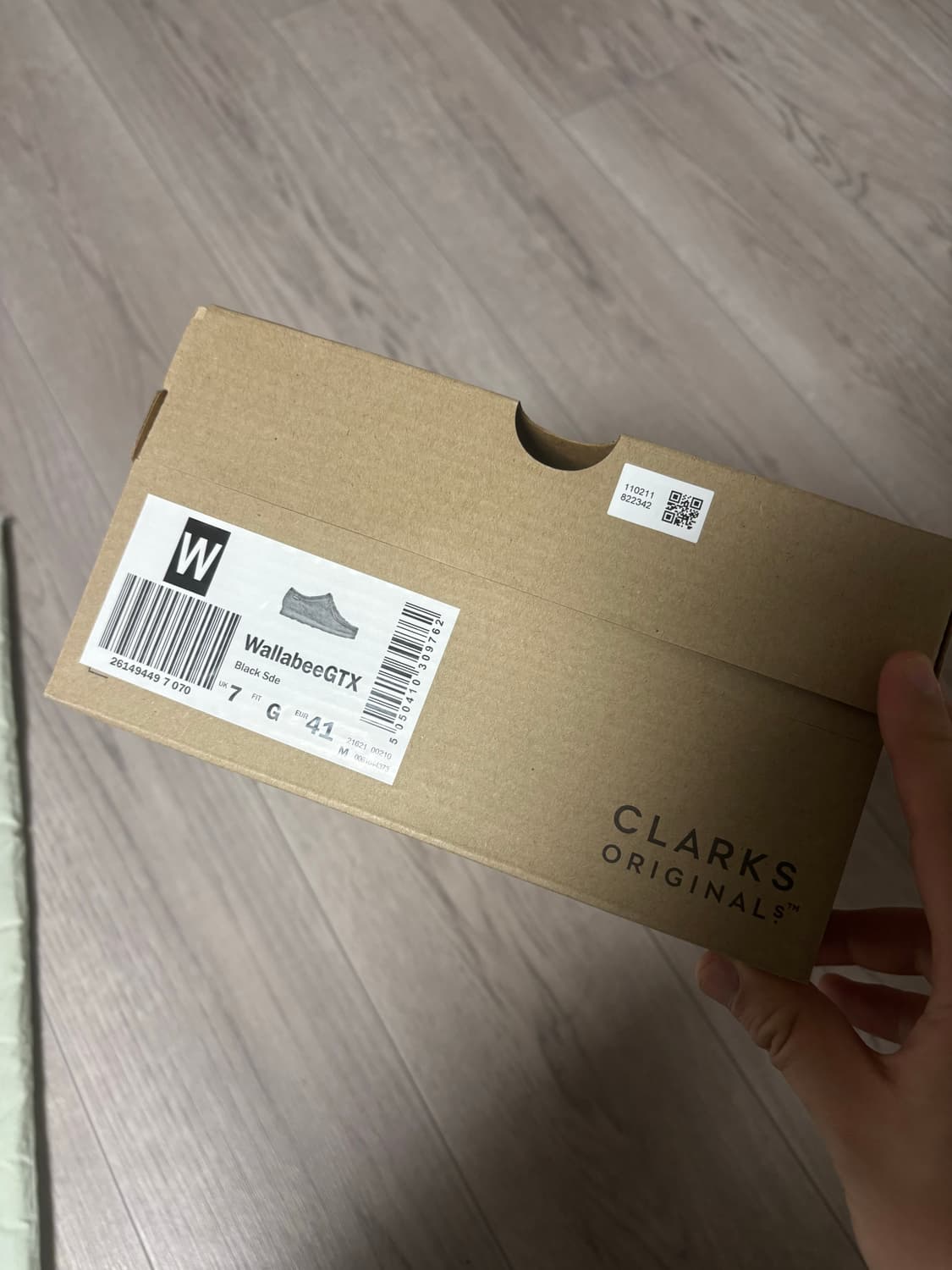 [255] 클락스 왈라비 고어텍스 블랙 상품이미지8