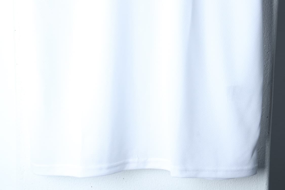 (M) 후아유 반팔 티셔츠 새상품 기능성 화이트 무지-7B42 상품이미지4