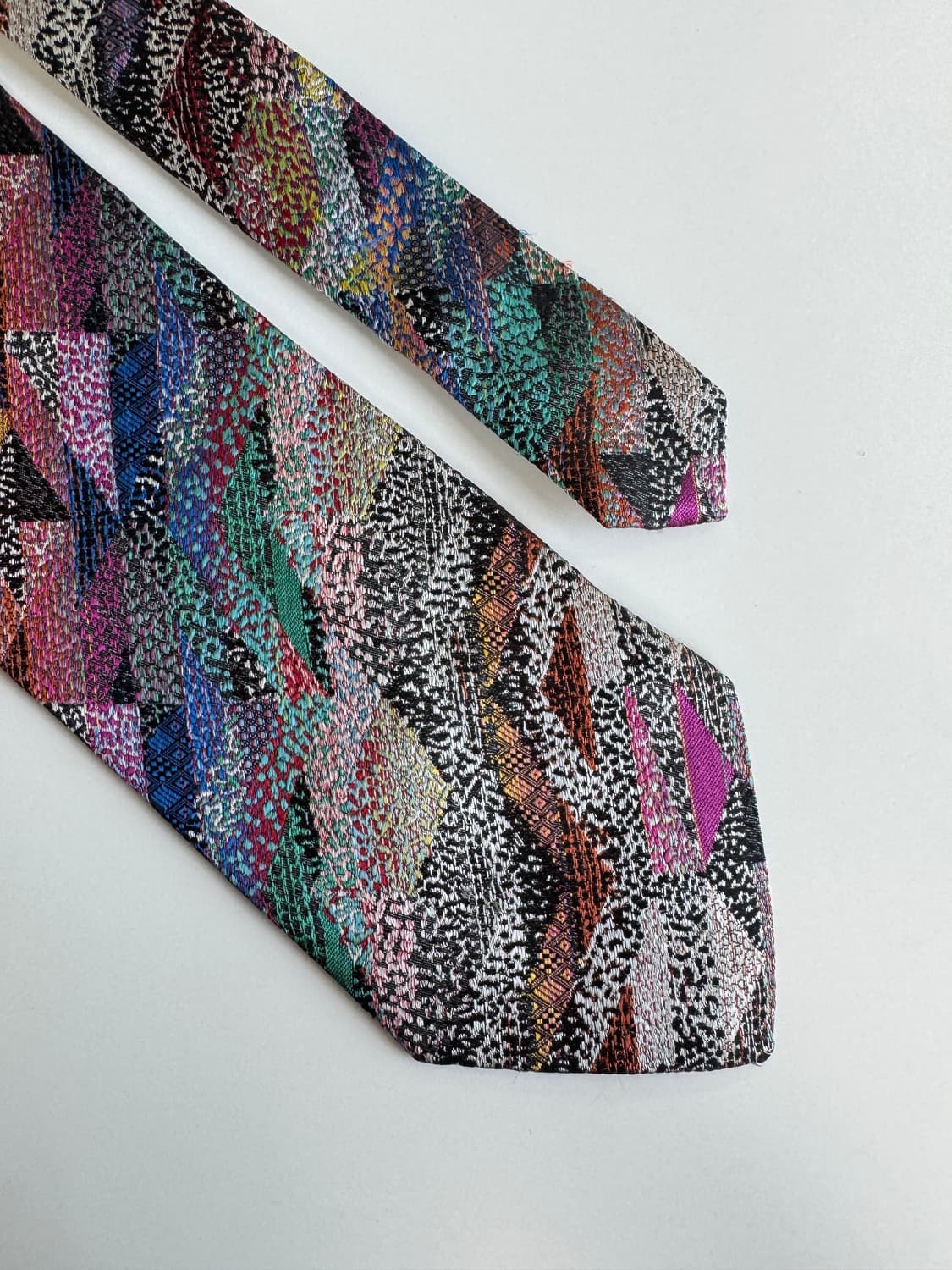 미쏘니 (Missoni) 실크 넥타이 10cm 상품이미지4