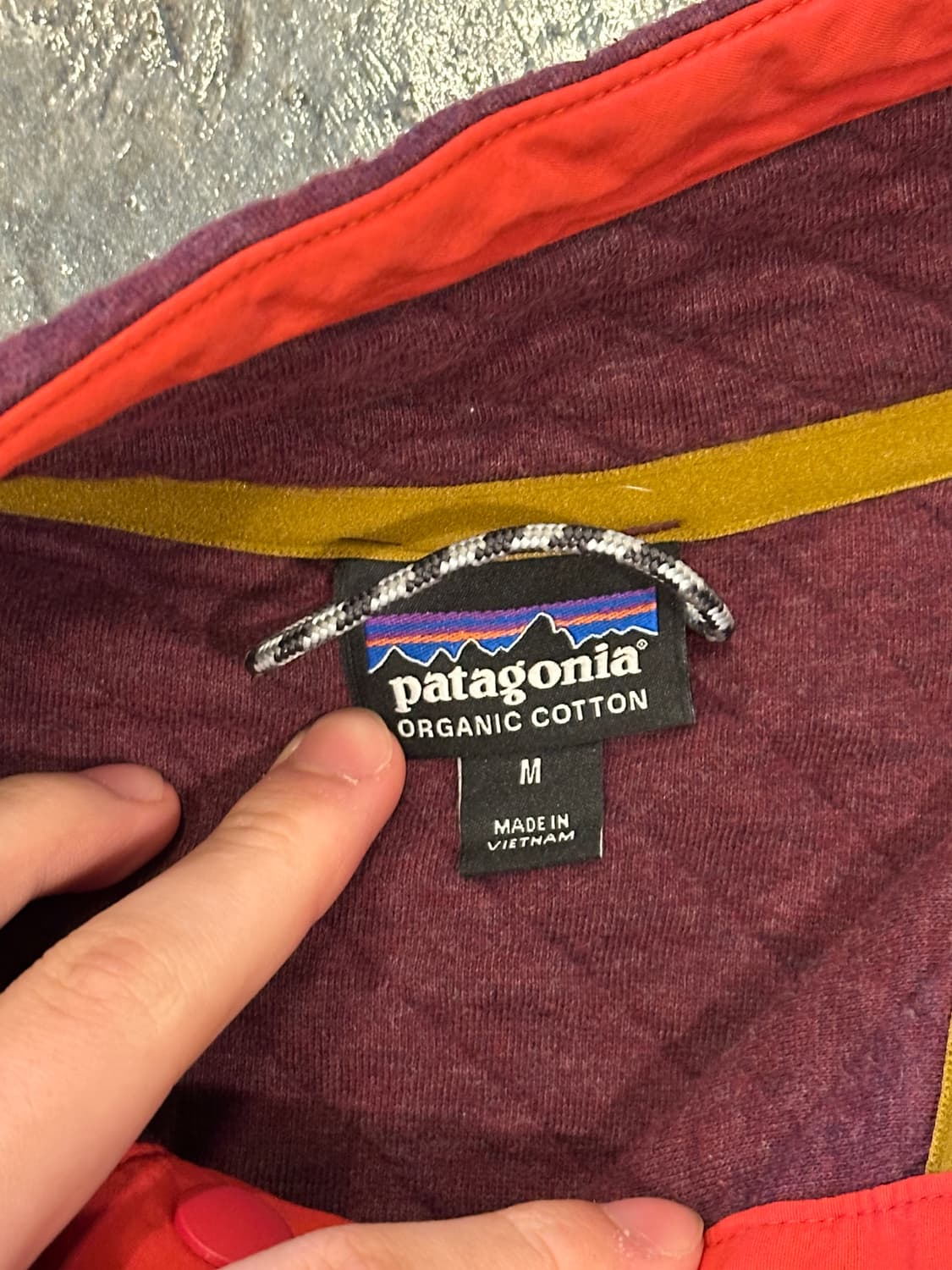 파타고니아 코튼 스냅티 M 상품이미지5