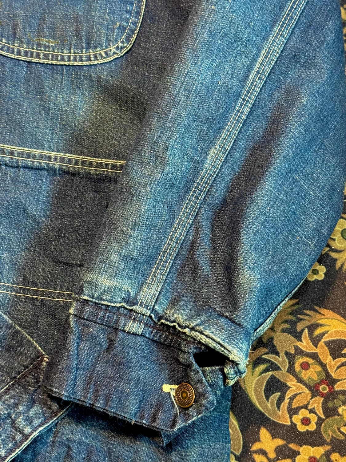 70s Sears 데님 커버올 초어자켓 상품이미지7