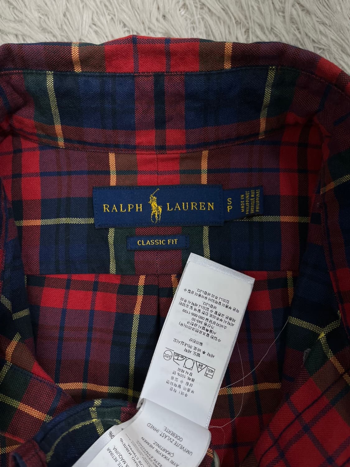 폴로 랄프 로렌 체크 셔츠/#2640 상품이미지5