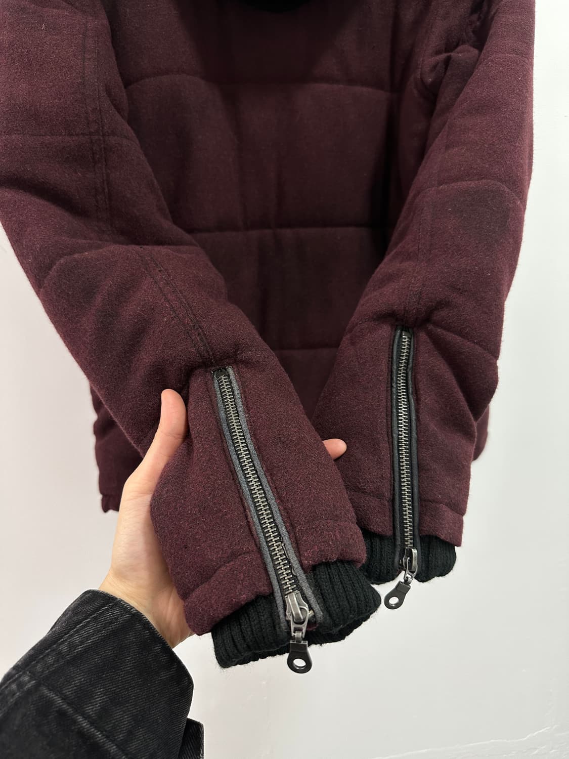 In The Attic 2way burgundy jacket  상품이미지7