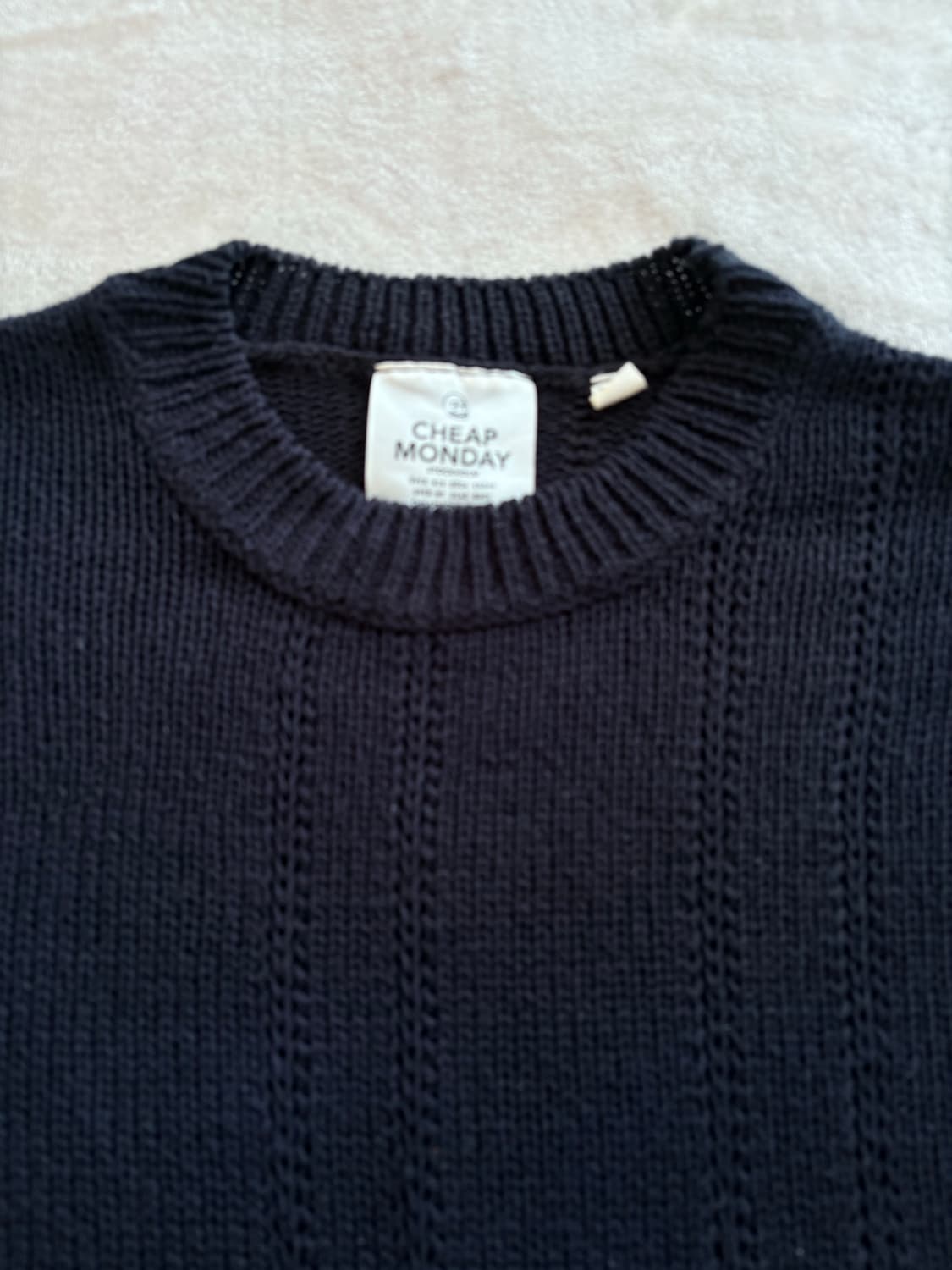 칩먼데이 Midnight Knit 니트, M 상품이미지3