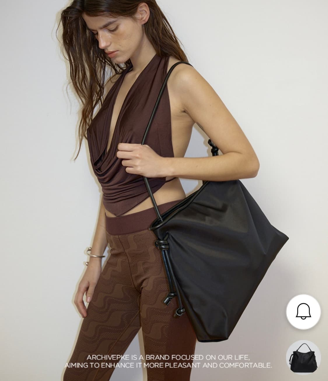 새상품 아카이브앱크 나일론 쇼퍼백 보부상백 빅백 상품이미지5