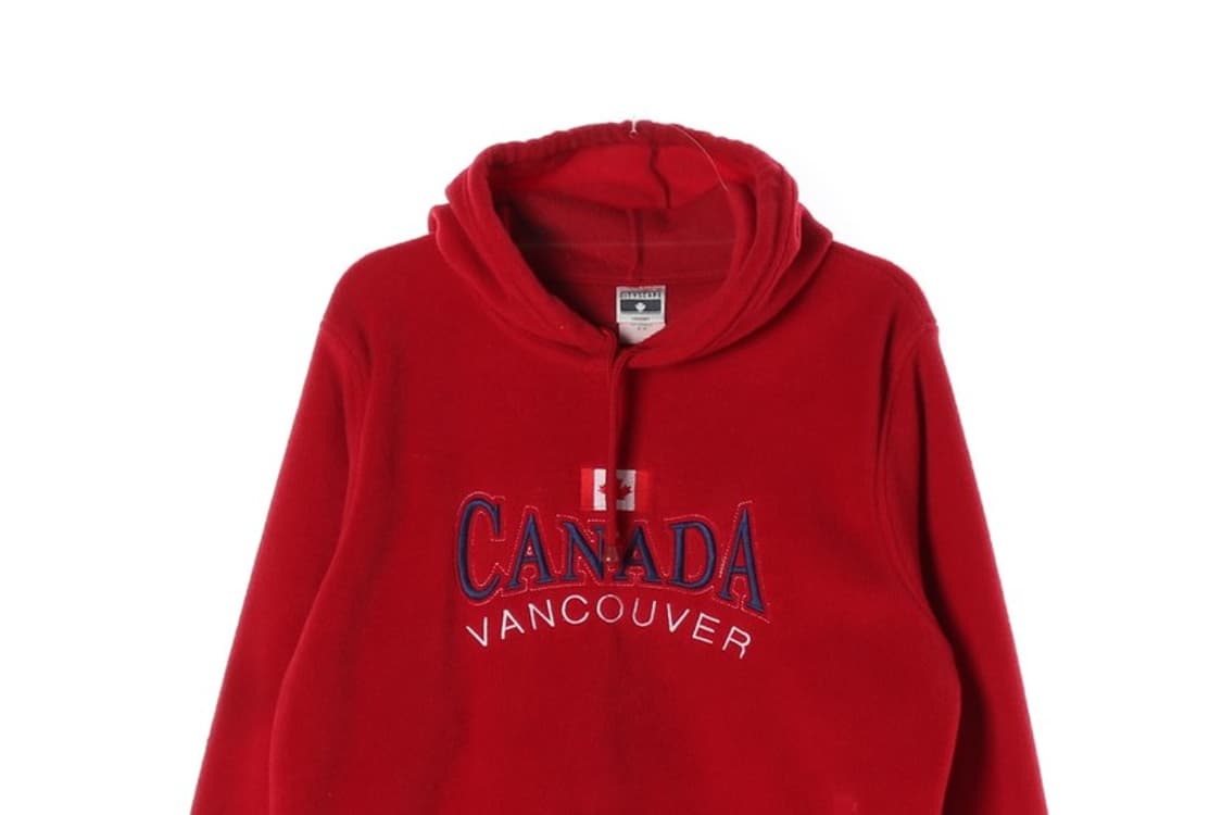 CITYSCAPE 빈티지 플리스 후드티 M 상품이미지3