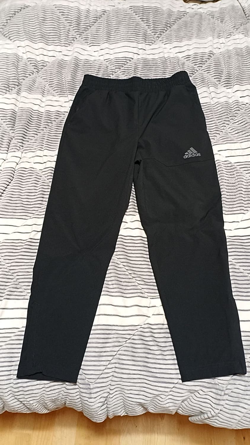 아디다스 얇은우븐팬츠 33인치 기장100 상품이미지1