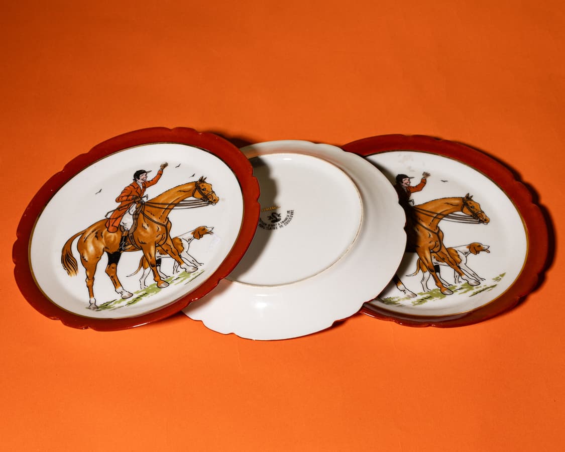 프랑스 빈티지 세라믹 플레이트 상품이미지1